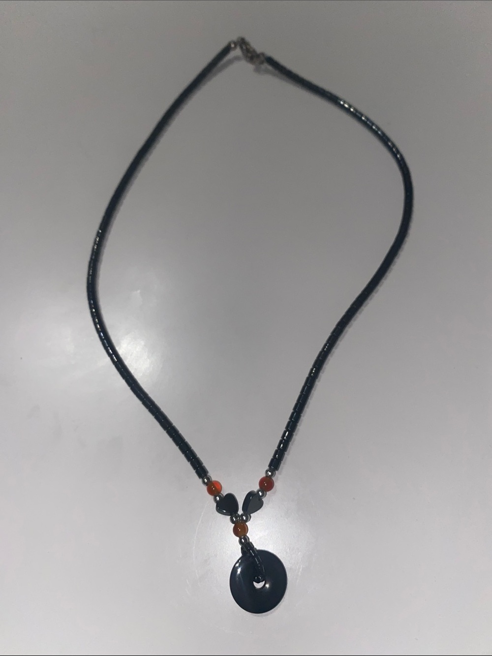 Vintage Heart Beads Necklace